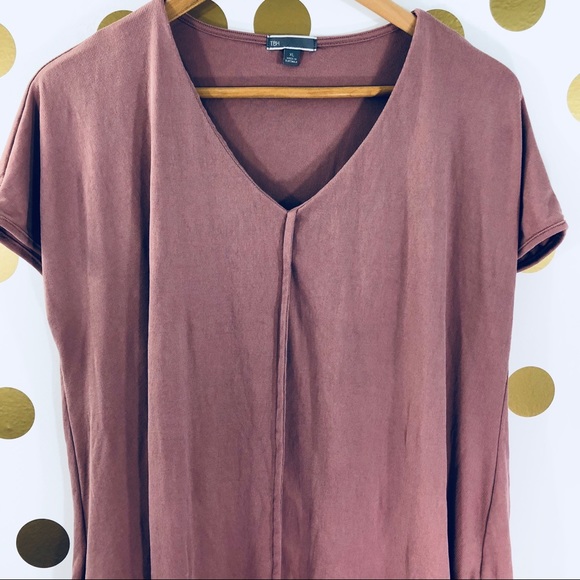 TBH Apparel Dusty Rose Dress Tunic Top Textured - Picture 4 of 8